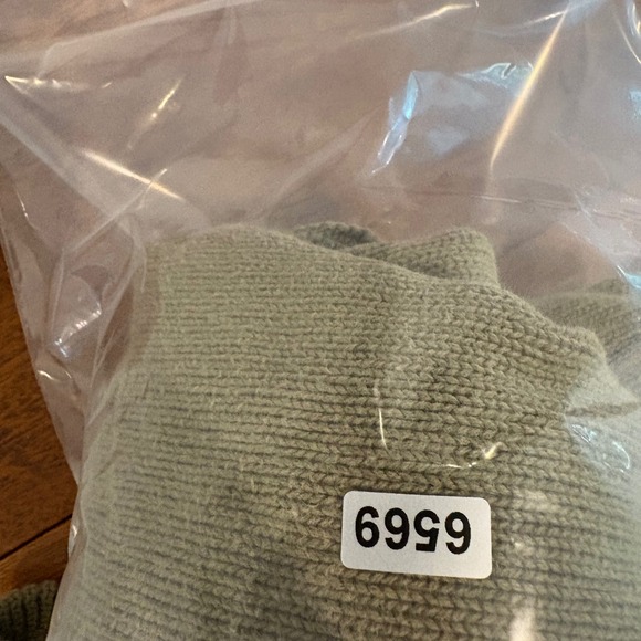 Eddie Bauer Cotton Knit Henley Sweater Men XL Olive Green Rib Collar Outdoor Y2K - Picture 12 of 12